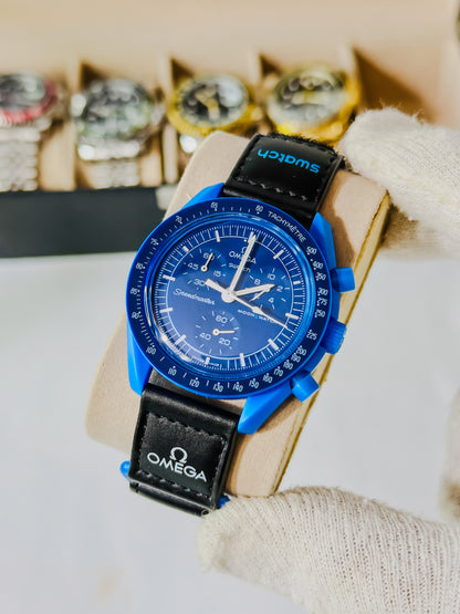 OmegaxSwatch Mission to Mars - Blue Edition
