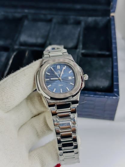 Seastar Royale Silver - Blue Dial Couple Edition