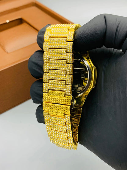 Patek Philippe Golden - Iced Elegance