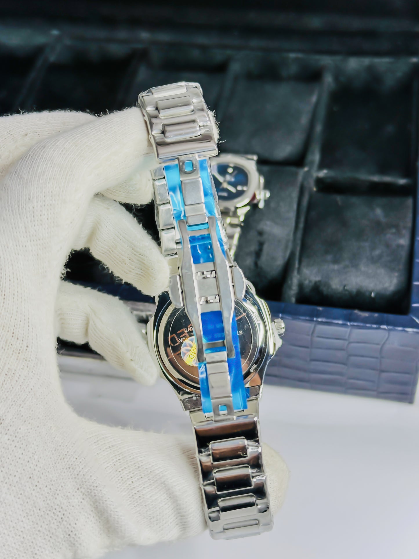 Seastar Royale Silver - Blue Dial Couple Edition