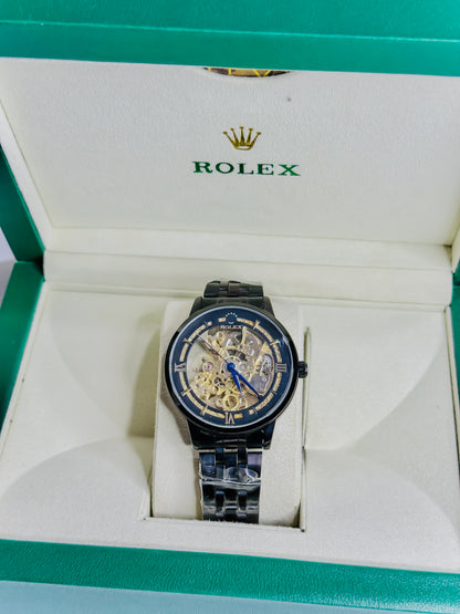 Rolex Automatic Skeleton - Black Edition