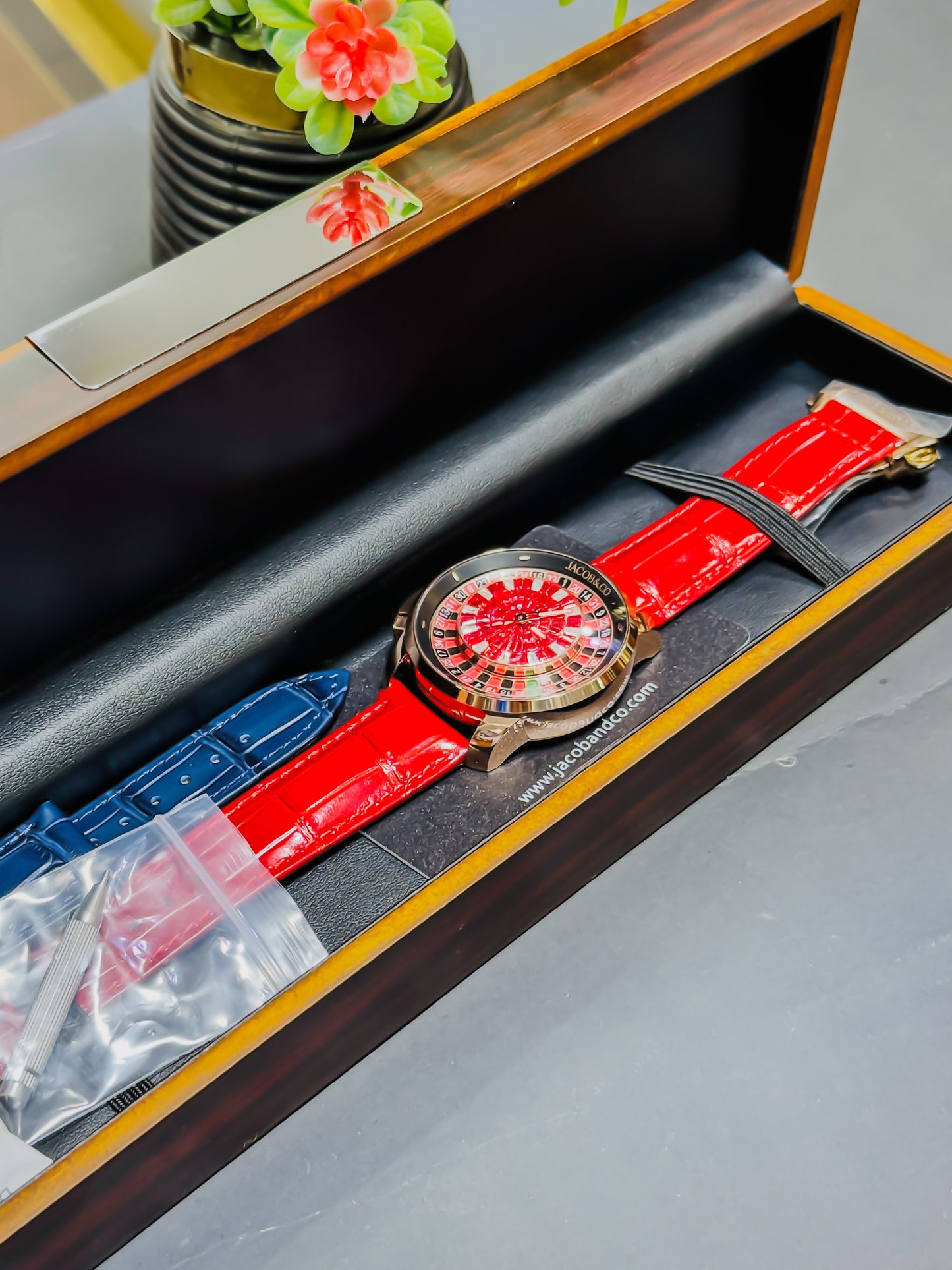 Jacob&Co Casino – Luxury Red Edition Watch