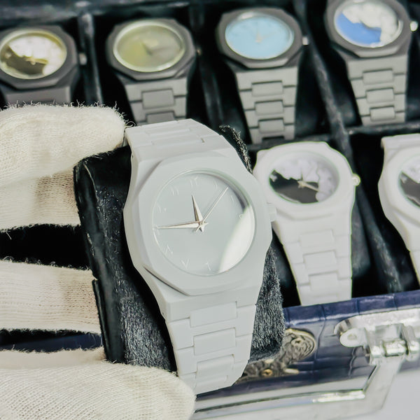 Grey Arabic Aura Watch