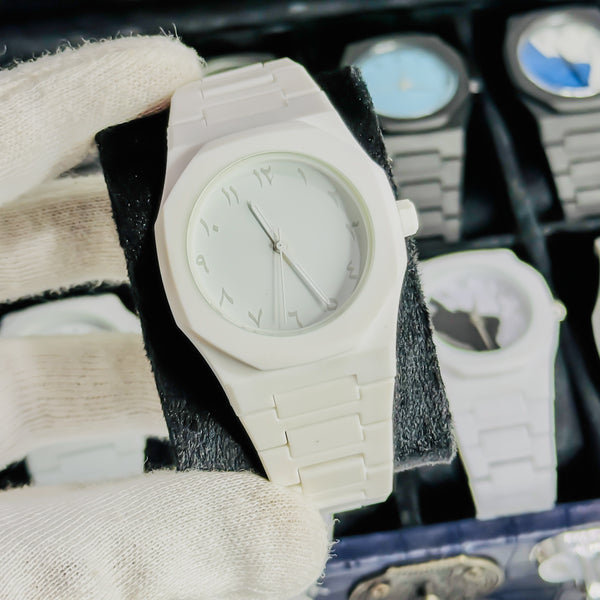 White Arabic Aura Watch