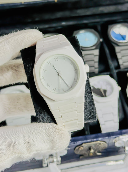 White Arabic Aura Watch