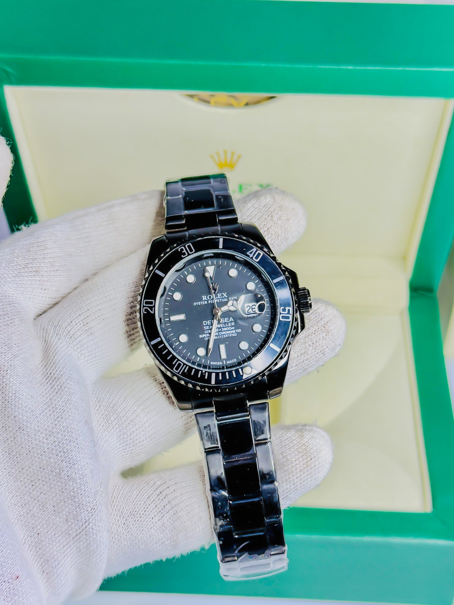 Rolex DeepSea Noir – Premium Black Edition