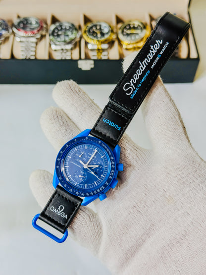 OmegaxSwatch Mission to Mars - Blue Edition