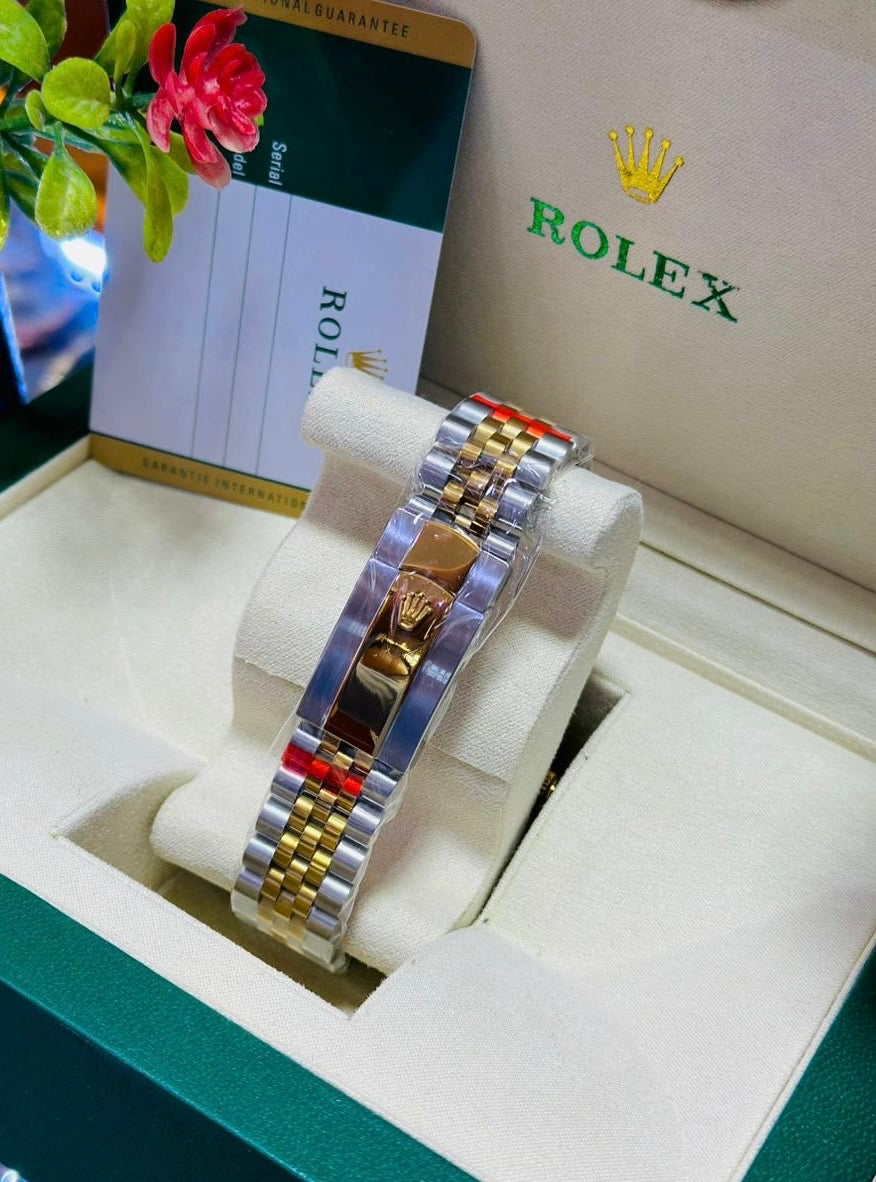 Rolex Datejust Two-Tone | Black Dial - Master Diamond Edition