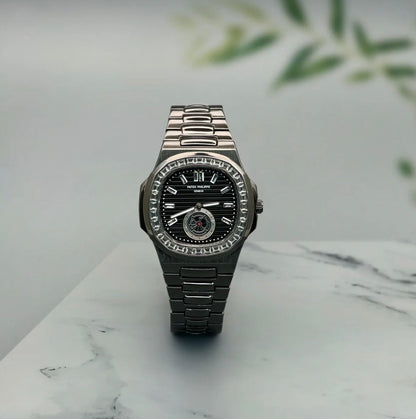 Patek Philippe Geneve Black - Diamond Bezel