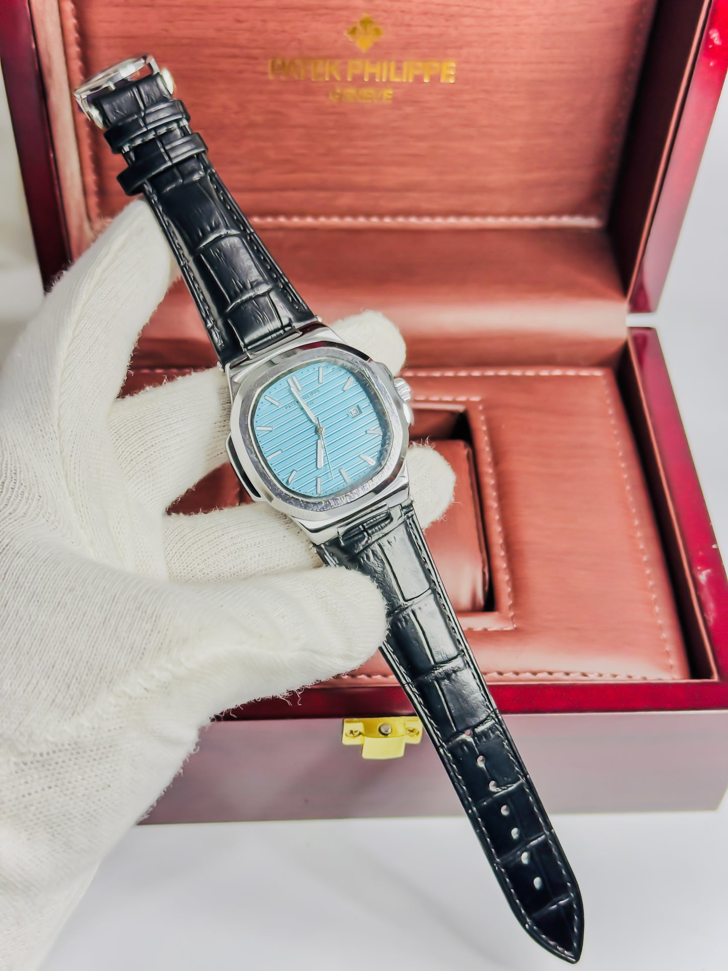 Patek Philippe - Black Tiffany Leather Edition