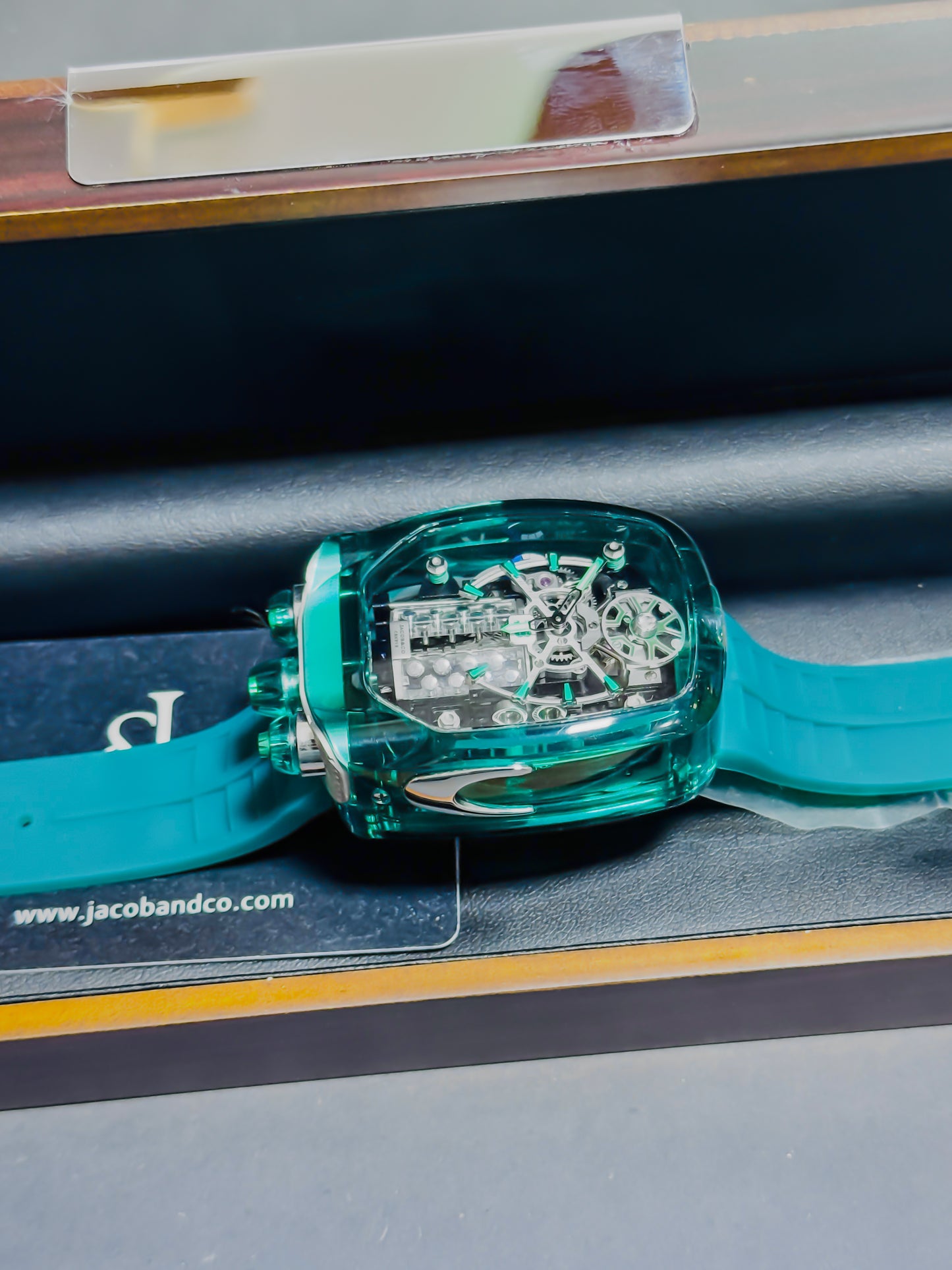 Jacob&Co Bugatti Chiron Green - Master Transparent Edition