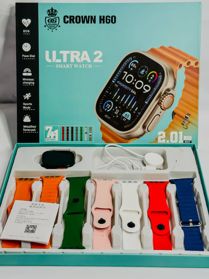 Crown H60 - Ultra 2 Smart Watch