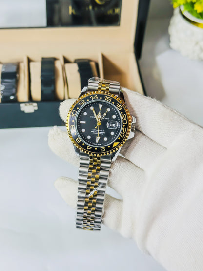 GMT Two Tone - Golden & Silver | Semi Auto Edition