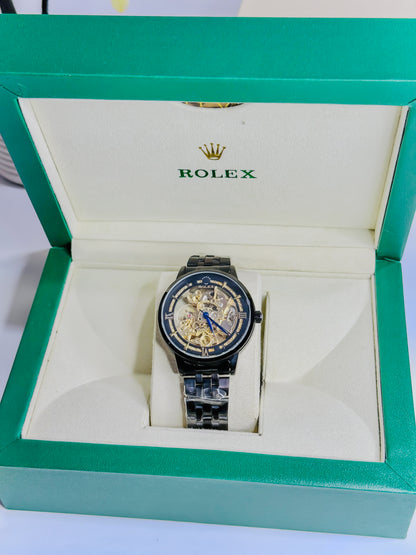 Rolex Automatic Skeleton - Black Edition