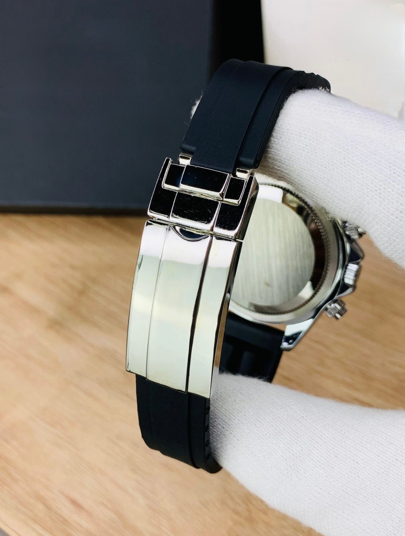 Black & Silver - Chronograph Strap Edition