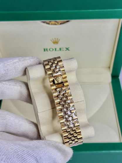 Rolex Royale Date Just Golden - Green Dial Edition