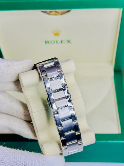 Rolex DeepSea Noir – Premium Silver-Blue Edition