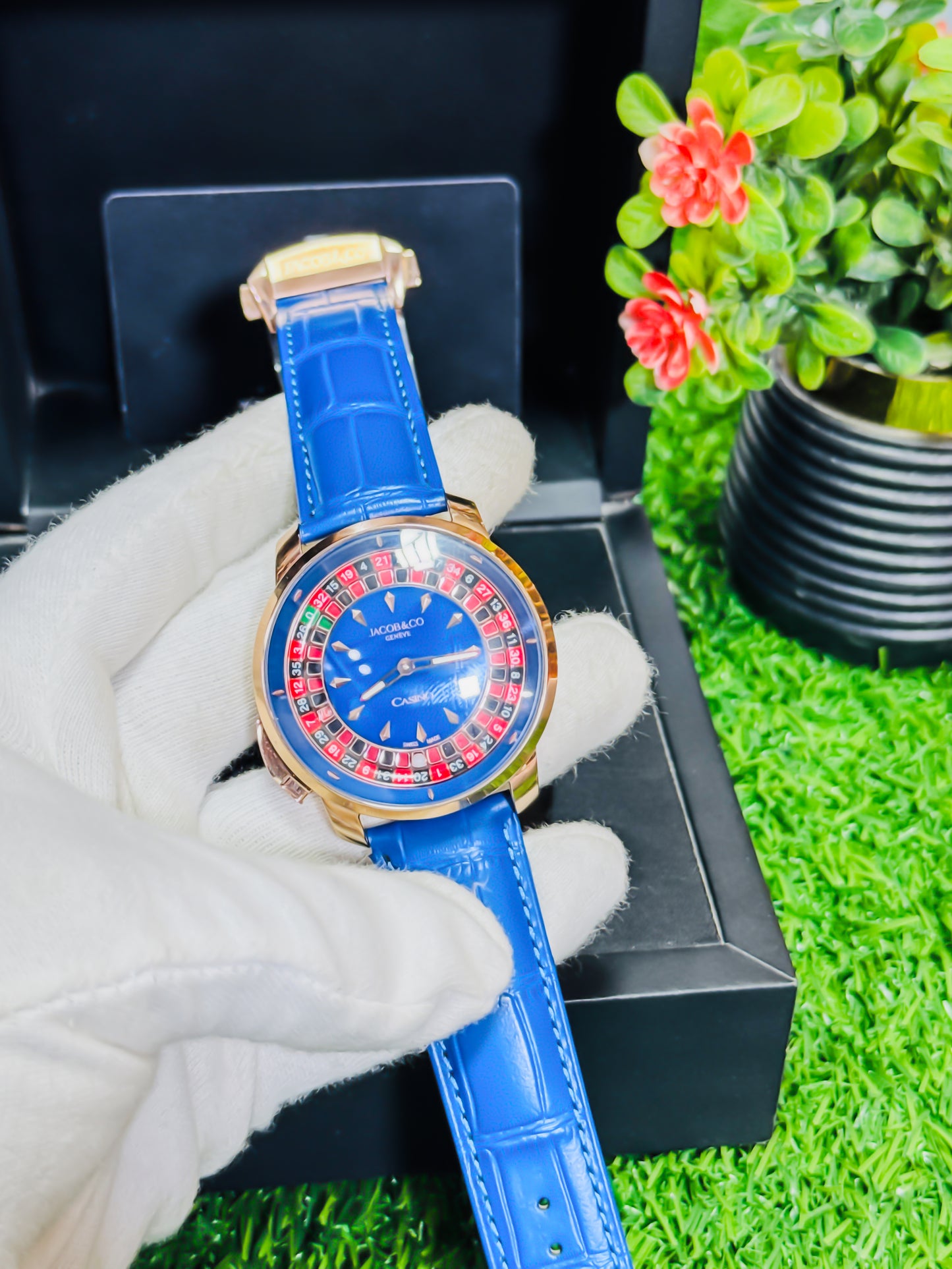 CASINO TOURBILLON by Jacob & Co - Blue Edition