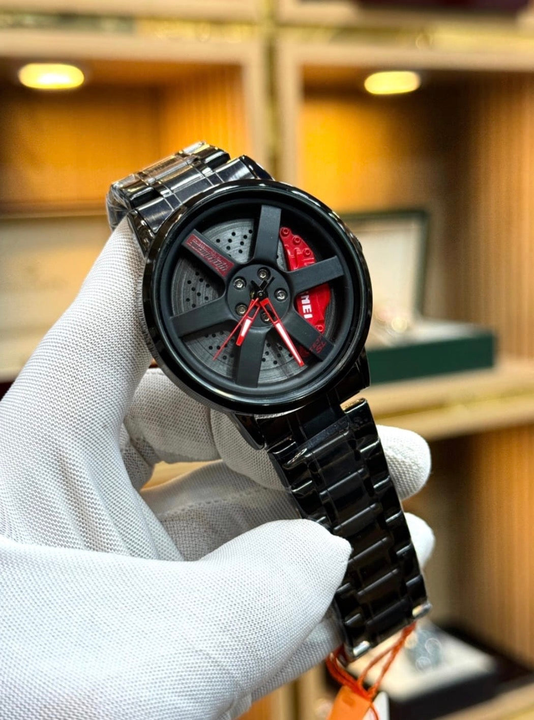 Wheels Rolling Watch