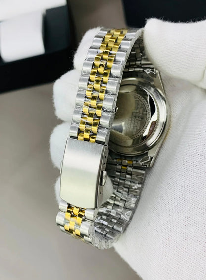 Rolex Day - Date | Diamond Bezel | Dual White Dial