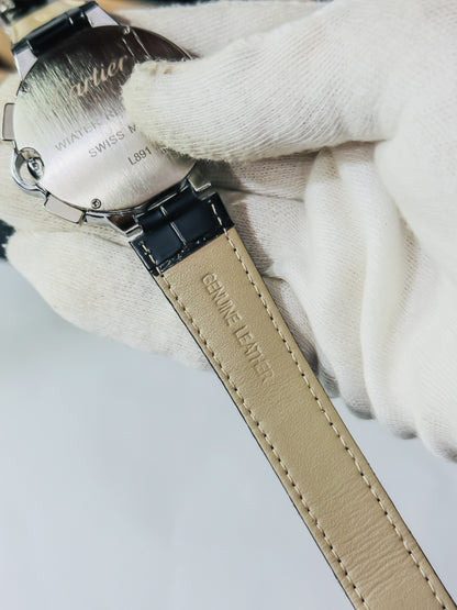 Cartier Moon Phases - Chronograph Black & Silver Edition