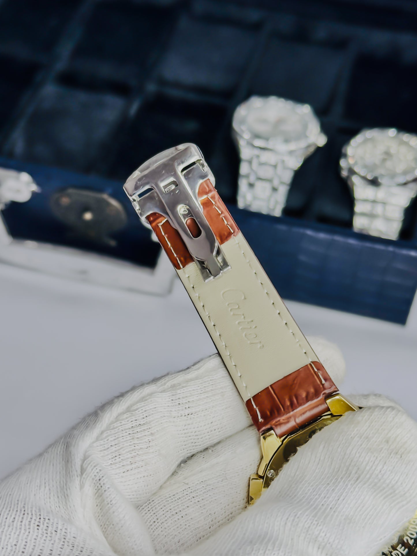 Cartier Moon Phases - Chronograph Leather Edition