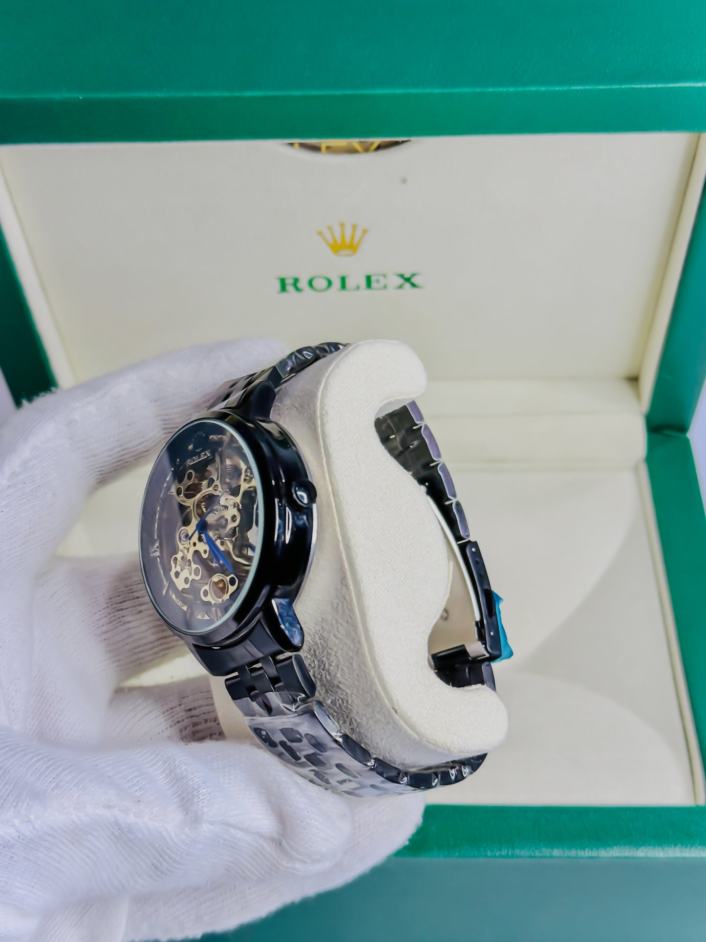 Rolex Automatic Skeleton - Black Edition