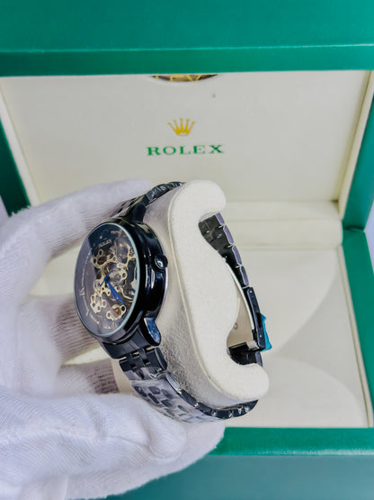 Rolex Automatic Skeleton - Black Edition