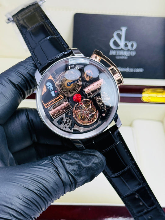 Jacob&Co God Father - Rose Gold Plus Silver Edition