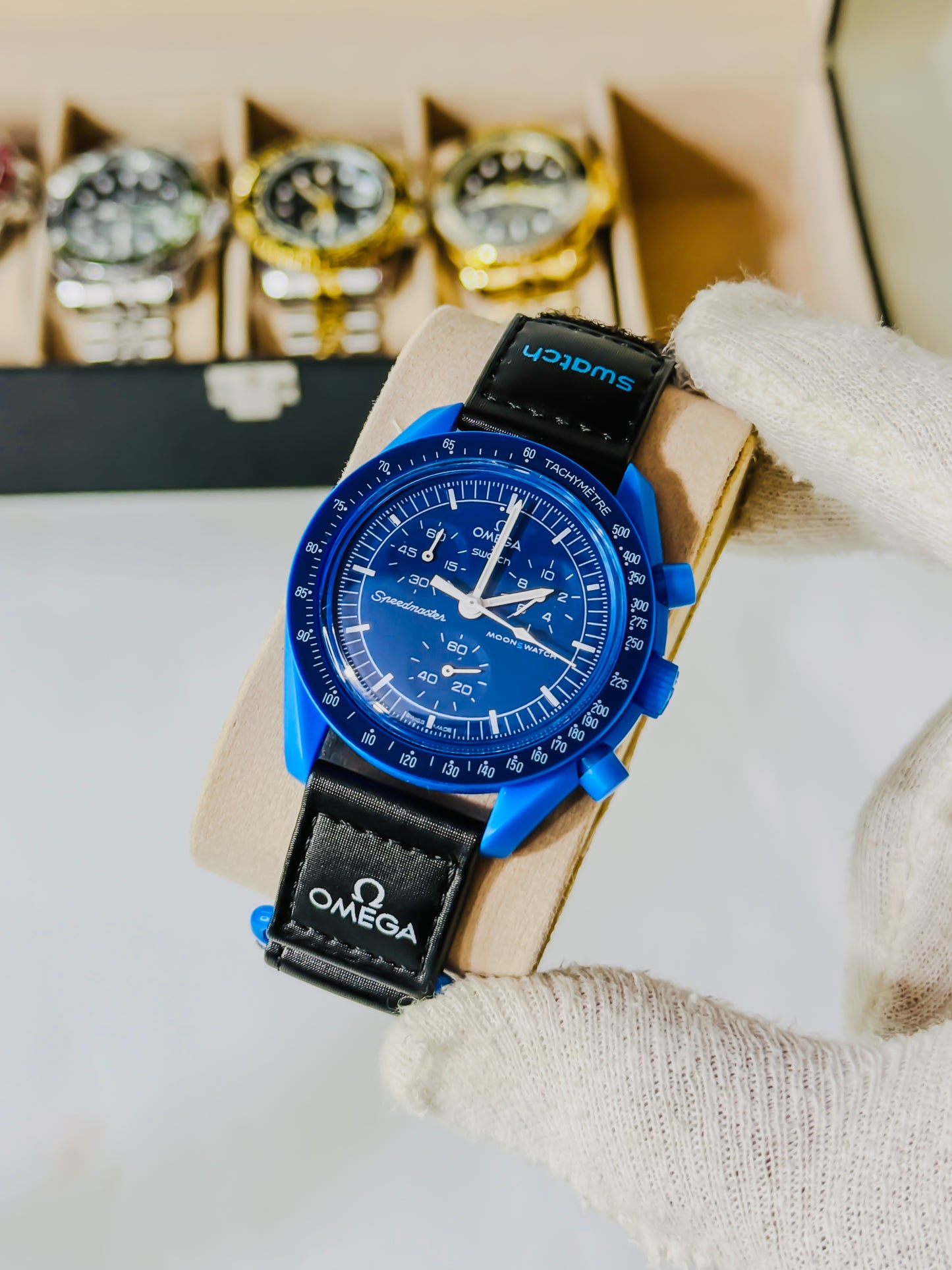 OmegaxSwatch Mission to Mars - Blue Edition