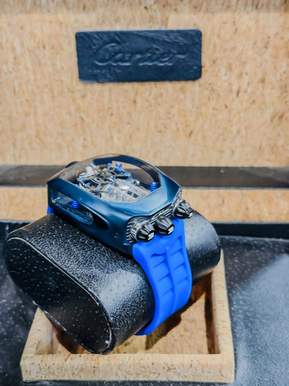 Jacob&Co Bugatti Chiron Skeleton - Blue Master Edition