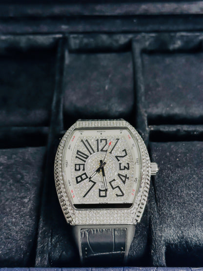 Franck Muller Premium - White Stone Edition