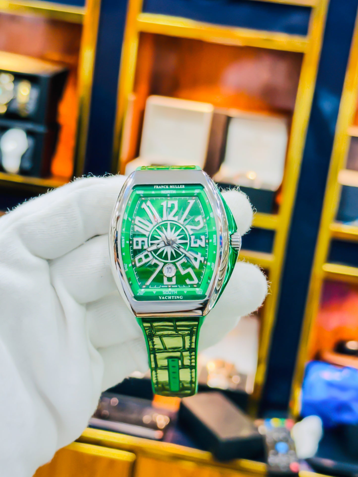 Franck Muller Vanguard Yachting - Master Green Edition