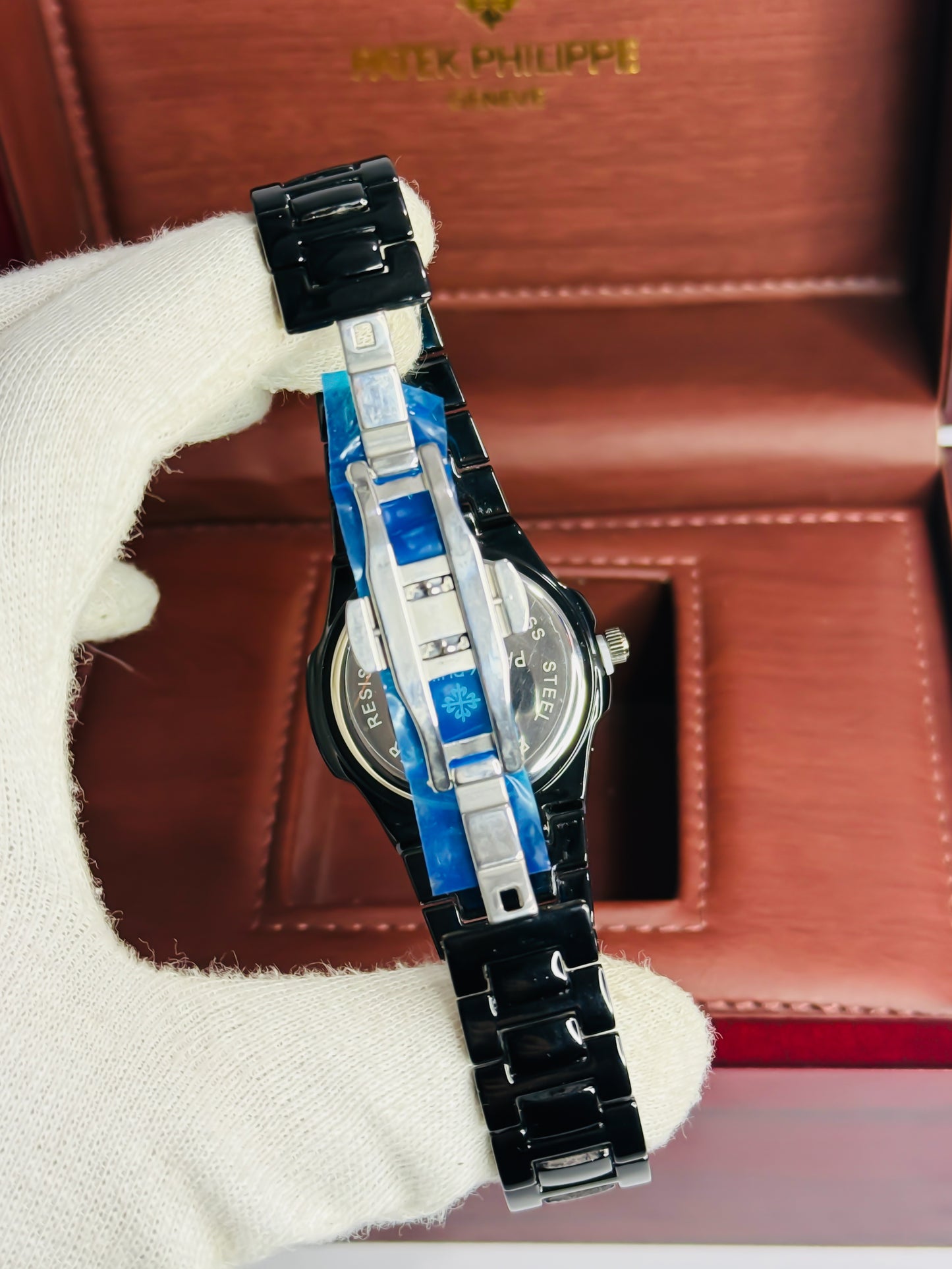 PP Geneve Black - Brown Dial