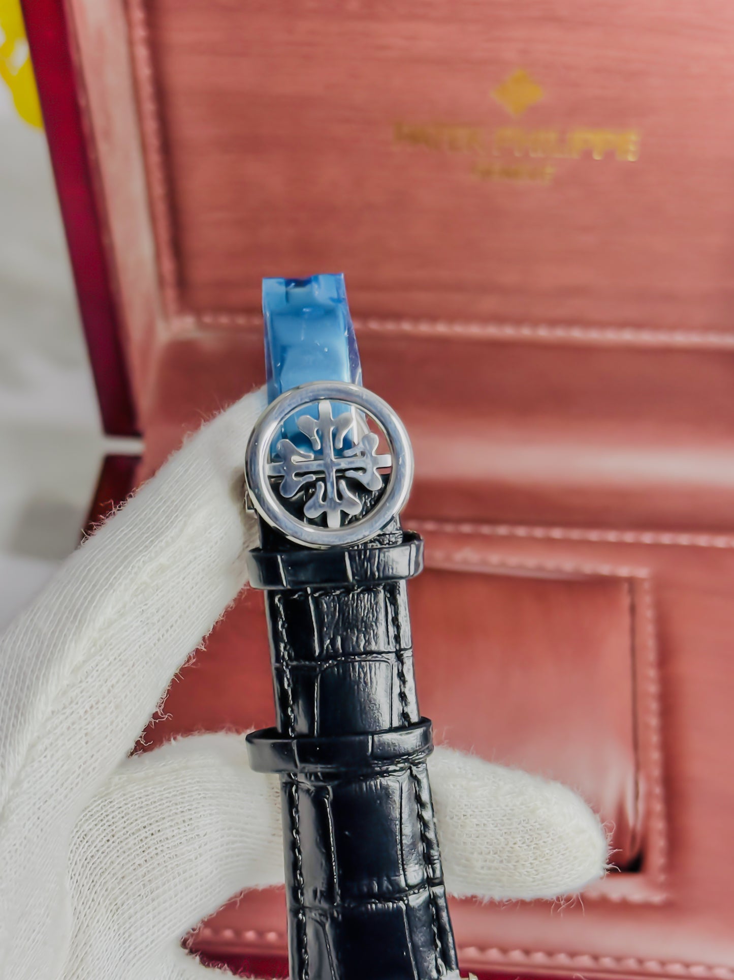 Patek Philippe - Black Tiffany Leather Edition