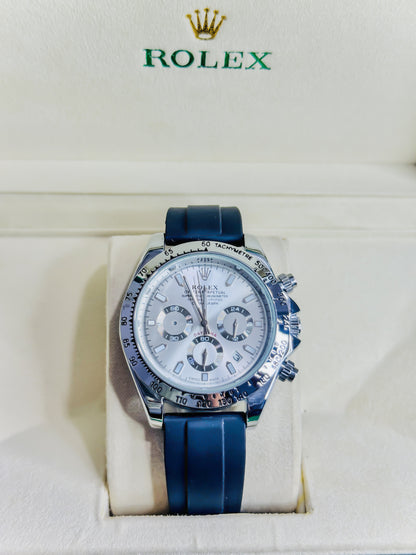 Rolex Daytona Silver - Chronograph Strap Edition