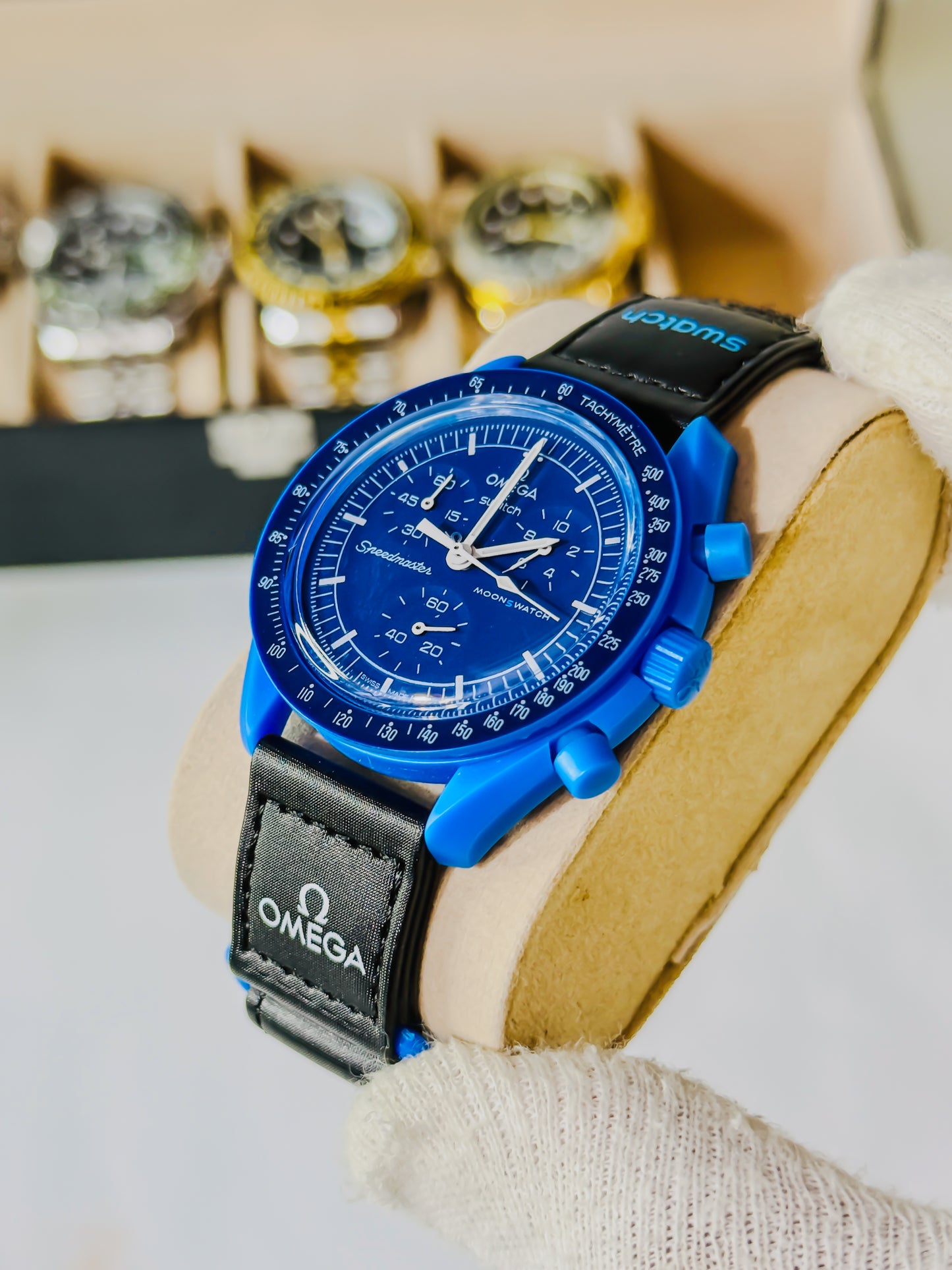 OmegaxSwatch Mission to Mars - Blue Edition