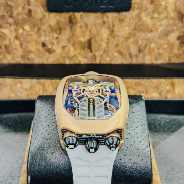Jacob&Co Bugatti Chiron Skeleton - White Master Edition