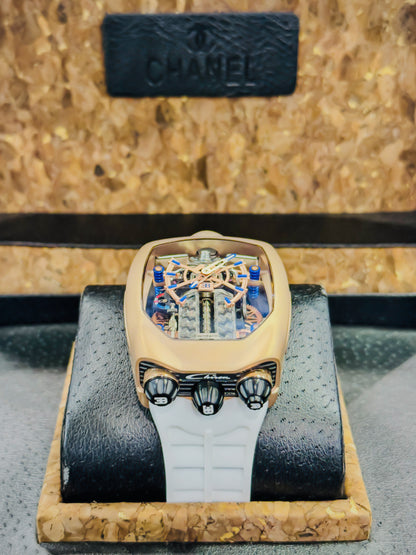 Jacob&Co Bugatti Chiron Skeleton - White Master Edition