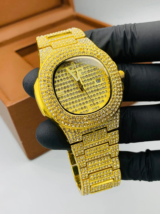 Patek Philippe Golden - Iced Elegance