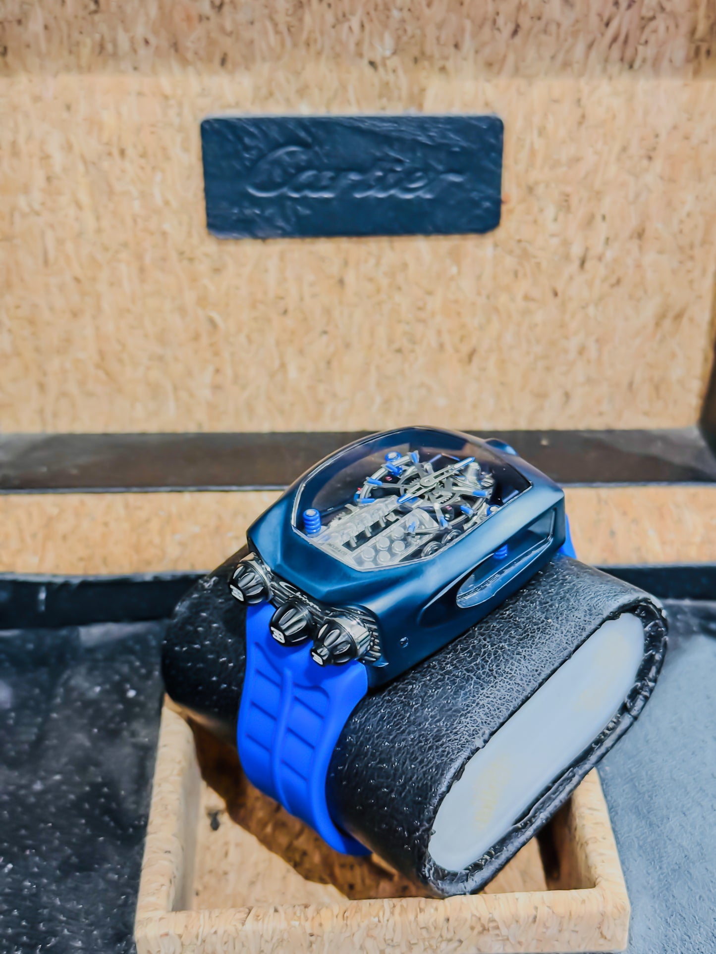 Jacob&Co Bugatti Chiron Skeleton - Blue Master Edition