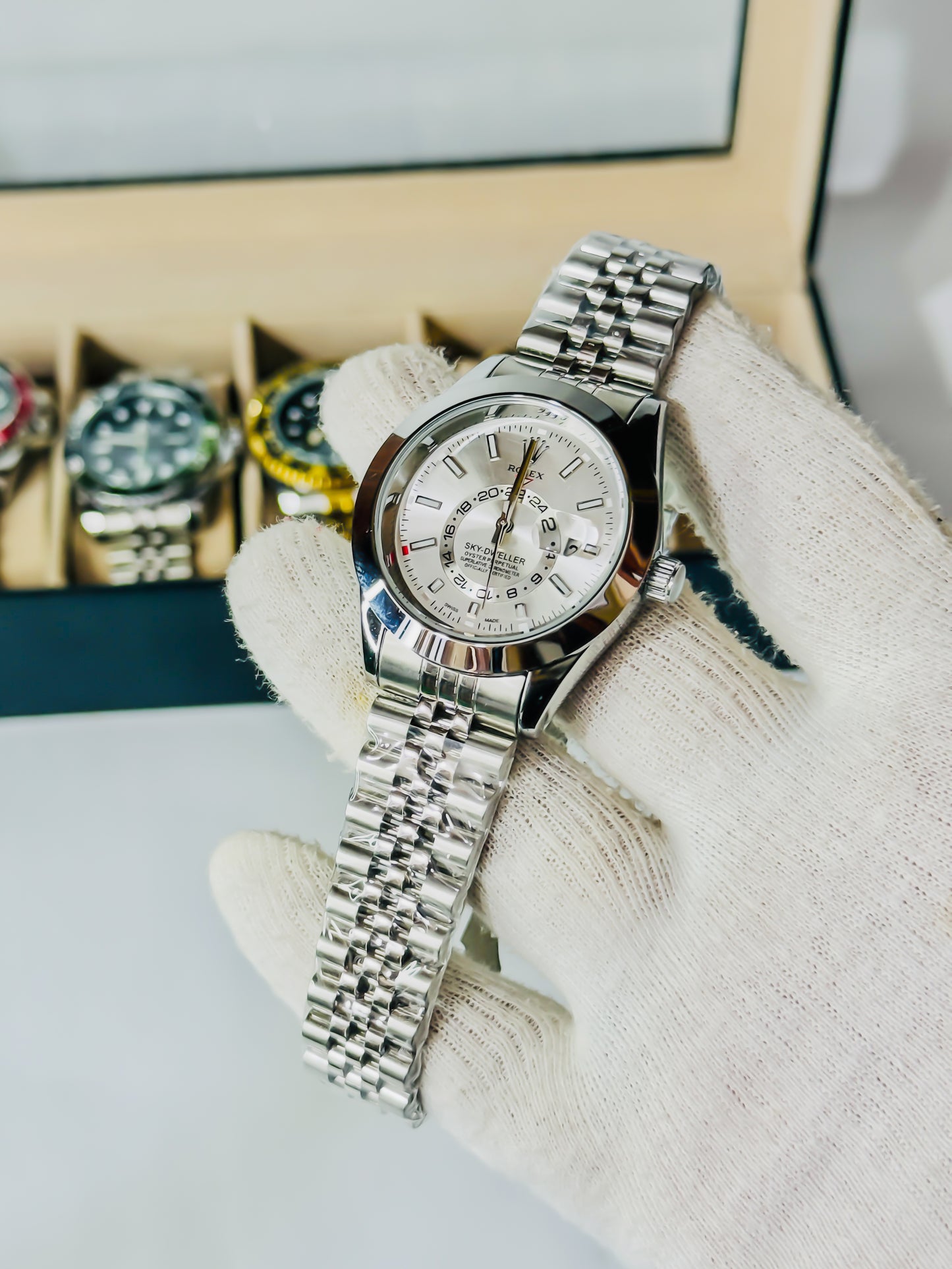 Sky Dweller Silver Edition