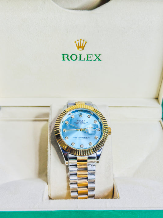 Rolex Royale Date Just - Dual Tiffany Dial