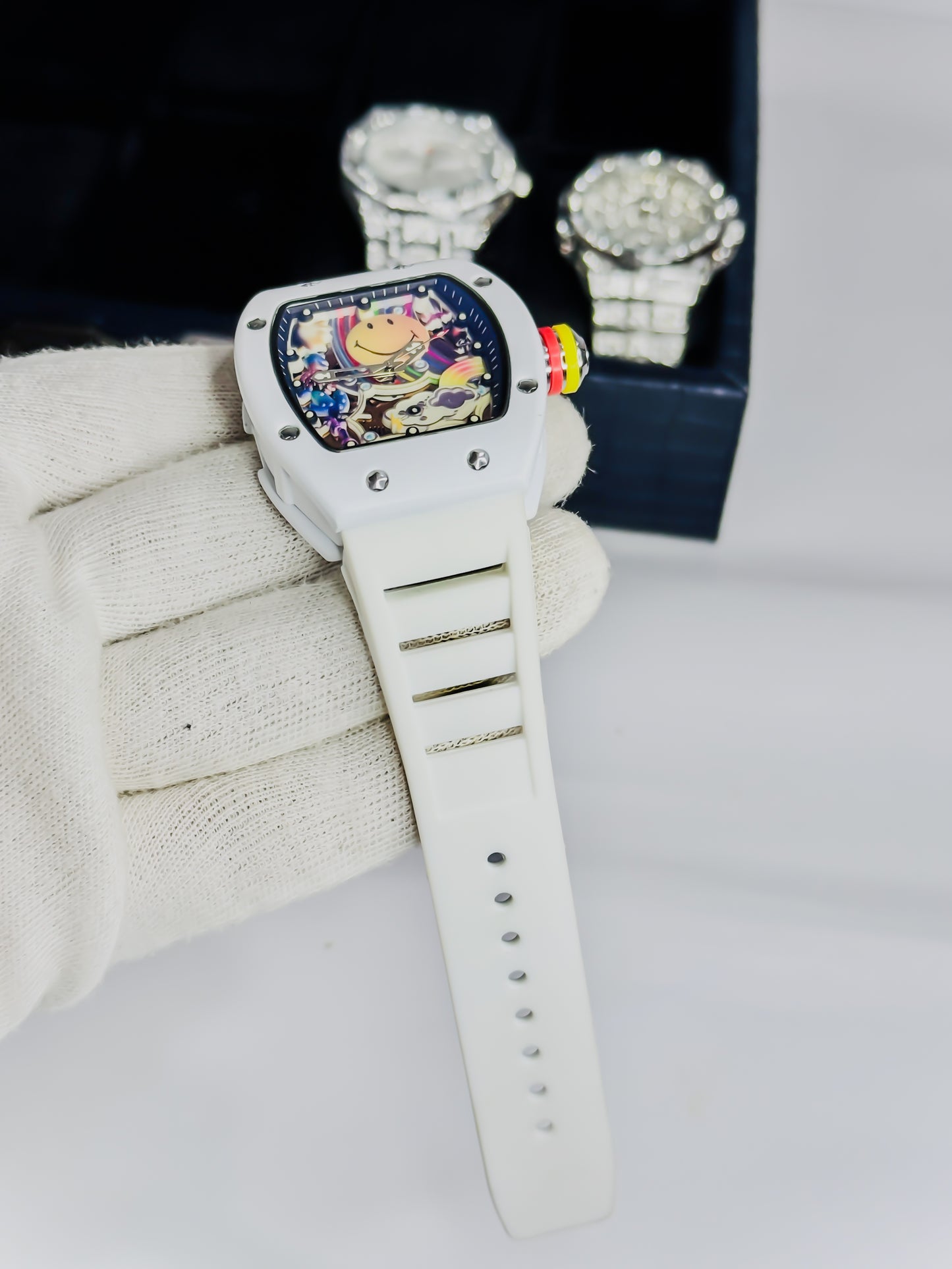 Richard Mille - RM White Smiley - Strap Edition