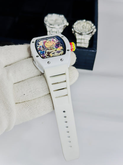 Richard Mille - RM White Smiley - Strap Edition