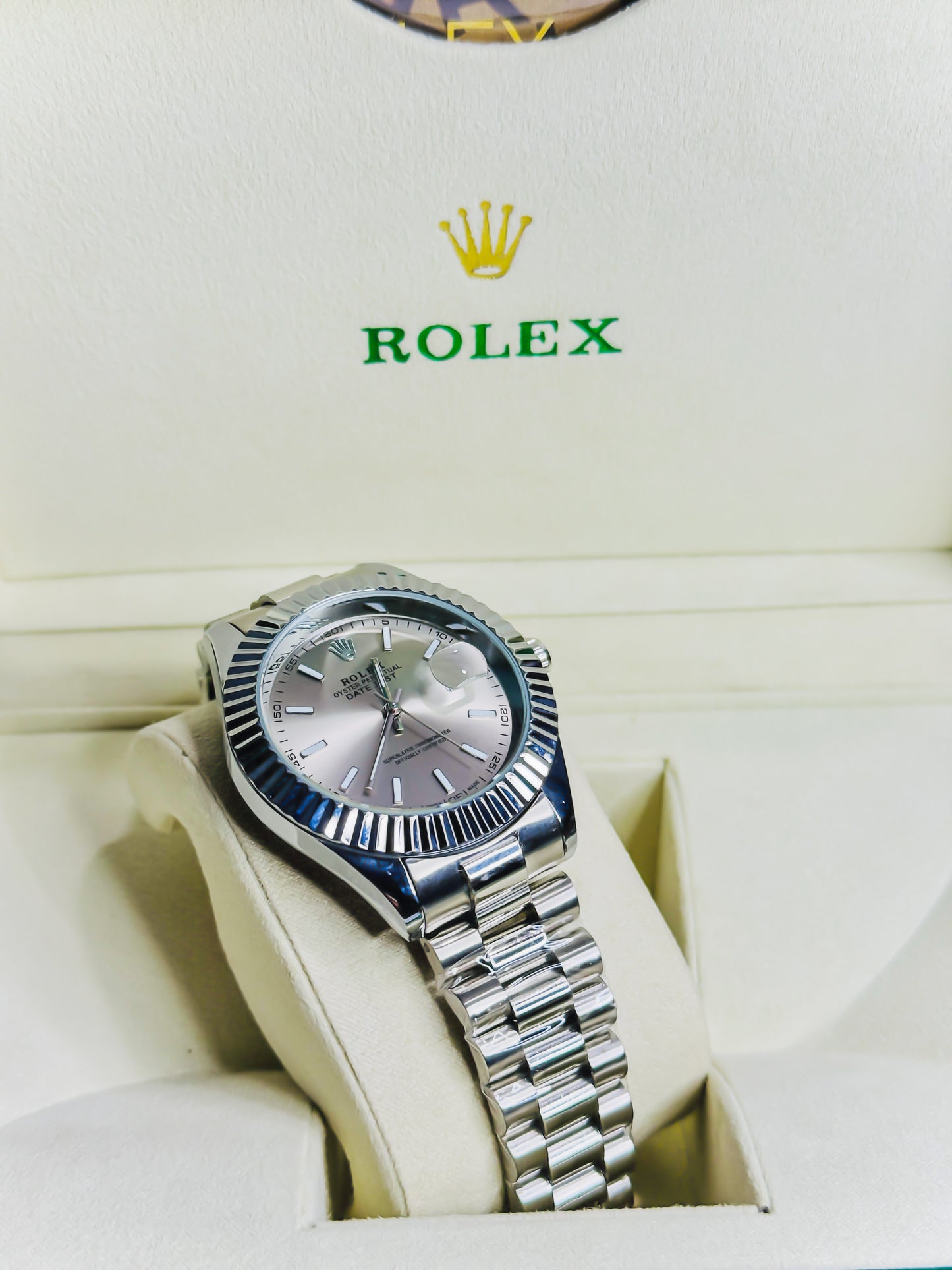 Rolex Royale Date Just - Silver Edition