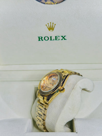 Rolex Royale Day - Date | Golden Female Edition