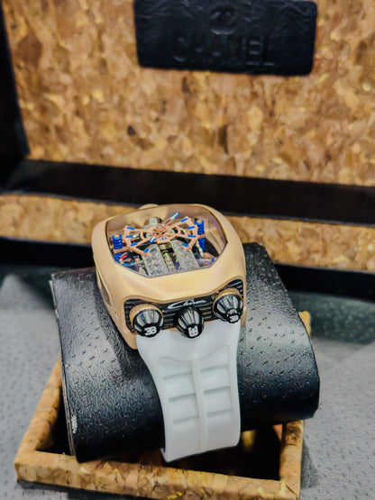 Jacob&Co Bugatti Chiron Skeleton - White Master Edition