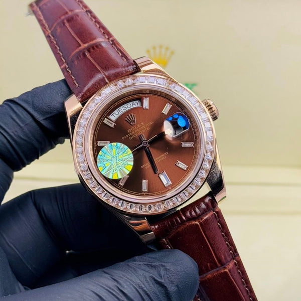 Rolex Royale Day Date Brown - Master Edition Watch