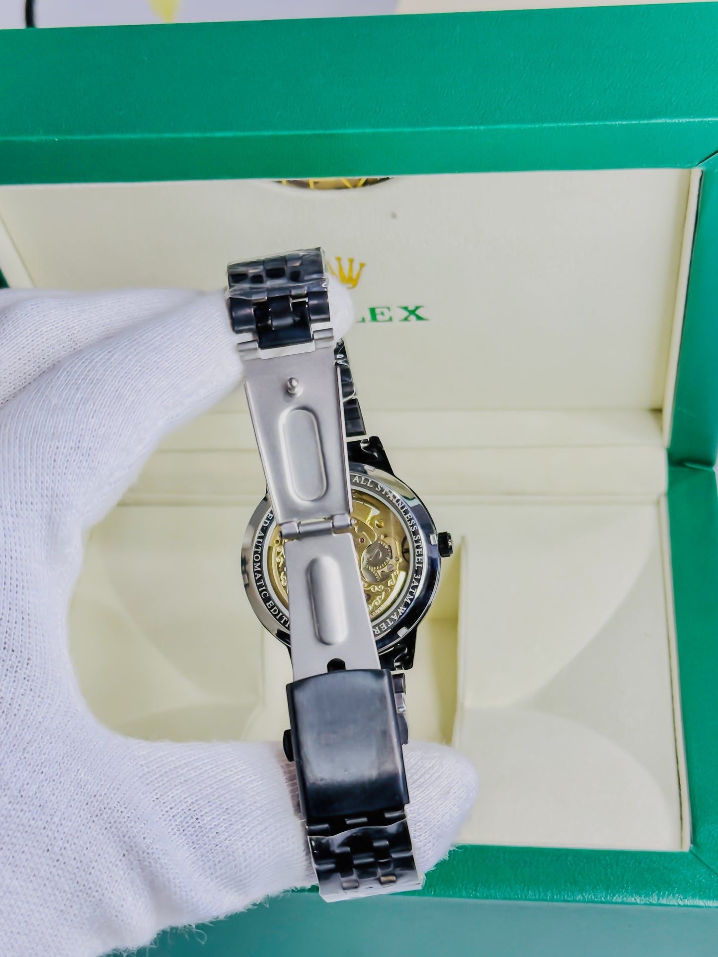 Rolex Automatic Skeleton - Black Edition